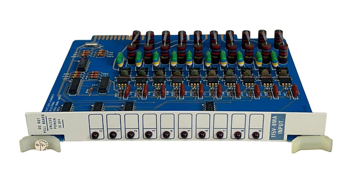 Used CUTLER-HAMMER D120PM11 INPUT MODULE 115V-8MA PMII D120PMII USNP