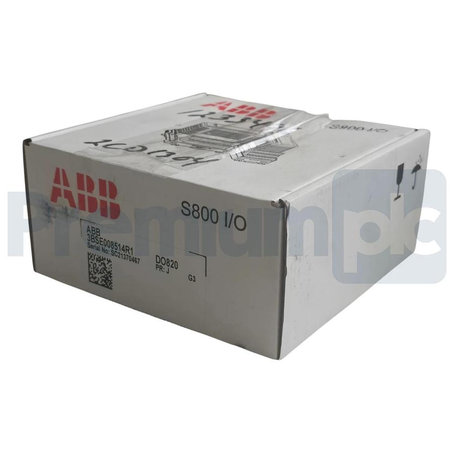 ABB S800 I/O 3BSE008514R1 DO820 Digital Output Module 8-Ch Relay PR:J G3 NSMP