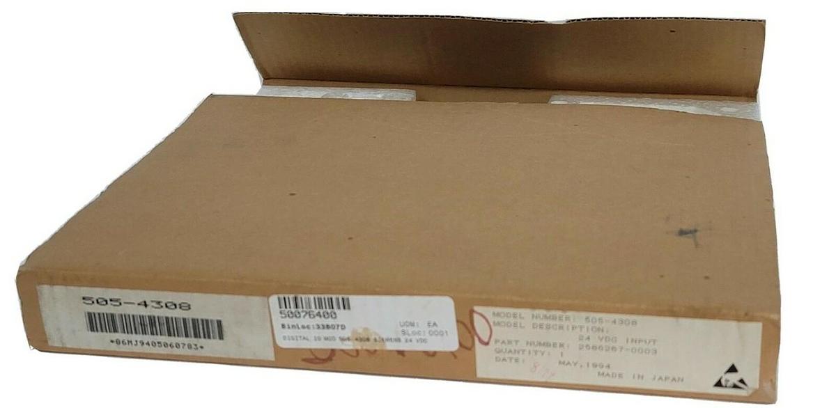 NEW SIEMENS 505-4308 MODULE DIGITAL INPUT 5054308, 24VDC INPUT