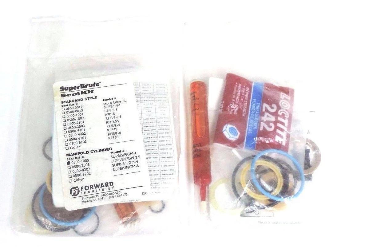 Used LOT OF 2 NEW LOCTITE 242 THREADLOCKER AND SEAL KITS 24205 0500-1005
