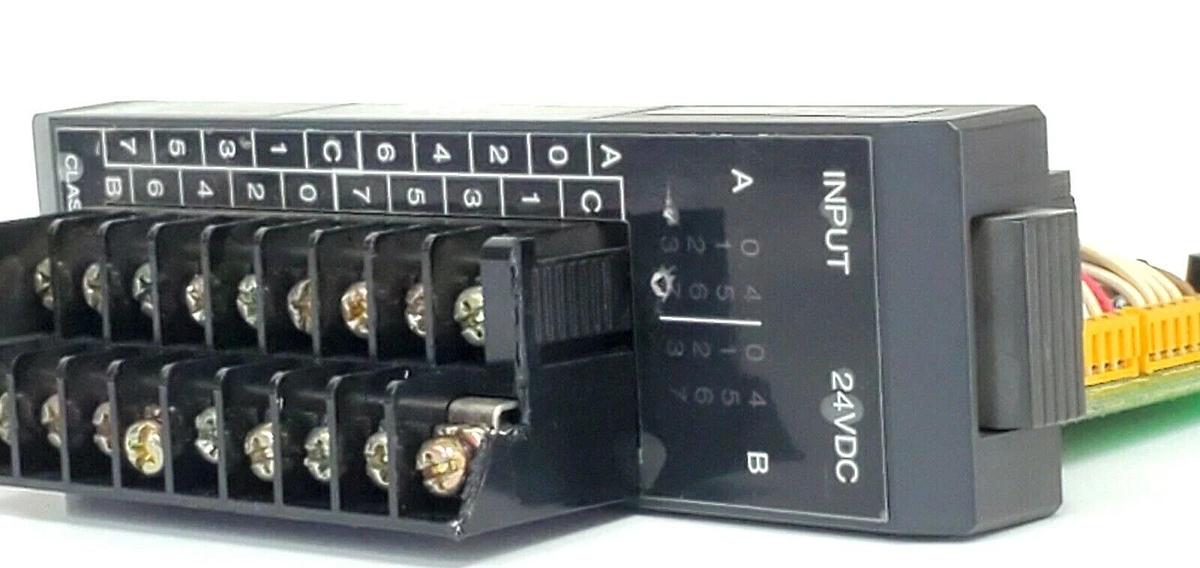 Used GE FANUC IC610MDL107B 24VDC SINK LOAD INPUT MODULE 16 CIRCUITS