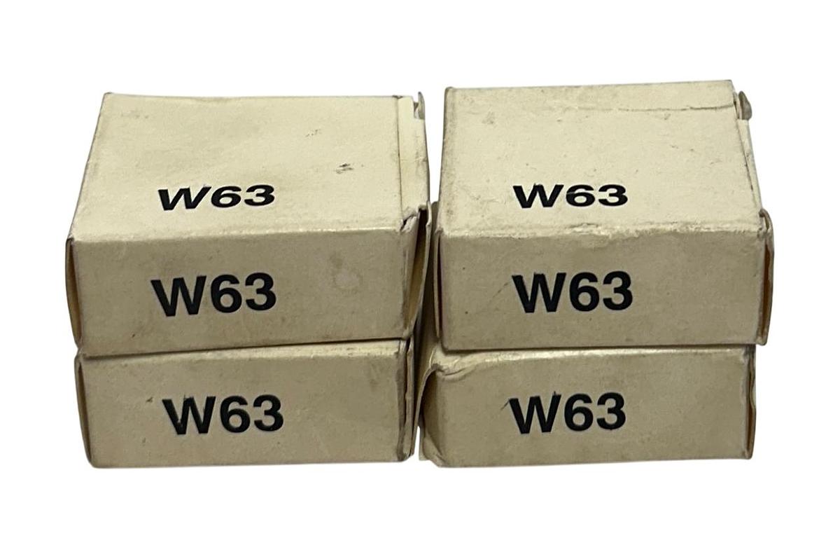 Used 4 ALLEN BRADLEY W63 HEATER ELEMENTS TYPE W / W SERIES BULLETIN 500 STARTERS NSFS