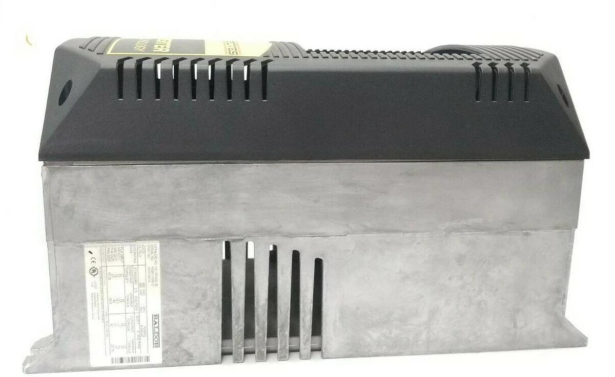 Used BALDOR DRIVES CAT. NO. VS1SP420-1B DRIVE HOUSING IN2018A10 H2 (HOUSING ONLY)