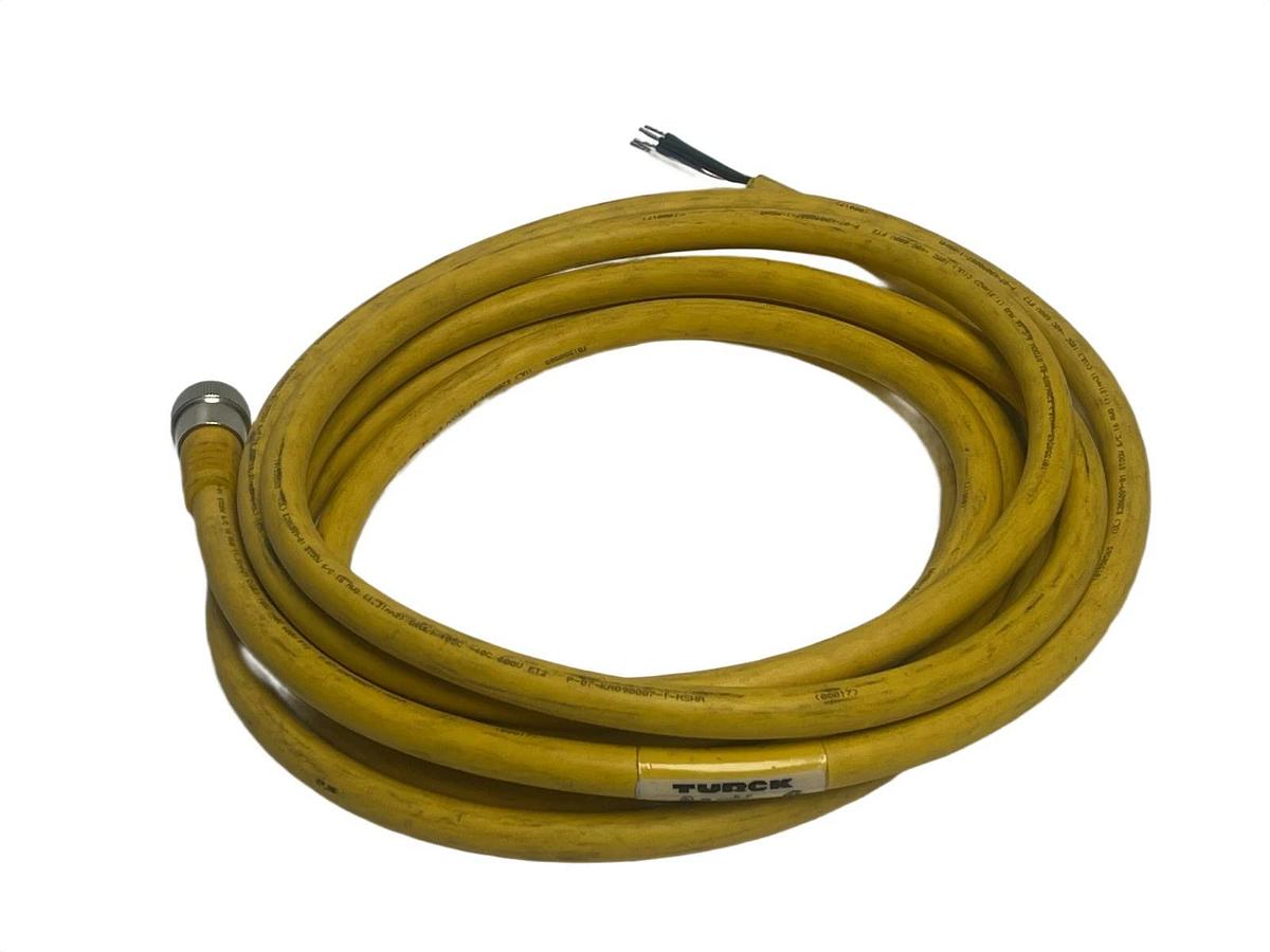 Turck RKM 66-5M Power Cordset 6-Wire 5 Meter New Surplus 7/8" Mini-Fast - NSNP