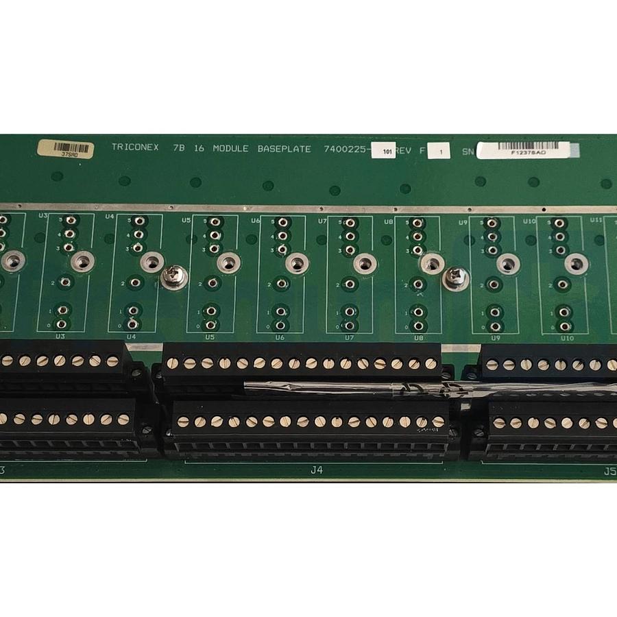 Triconex 9764-310 7B 16-Pt RTD/TC/AI Input Panel Tricon 7400225-101 3000712-200