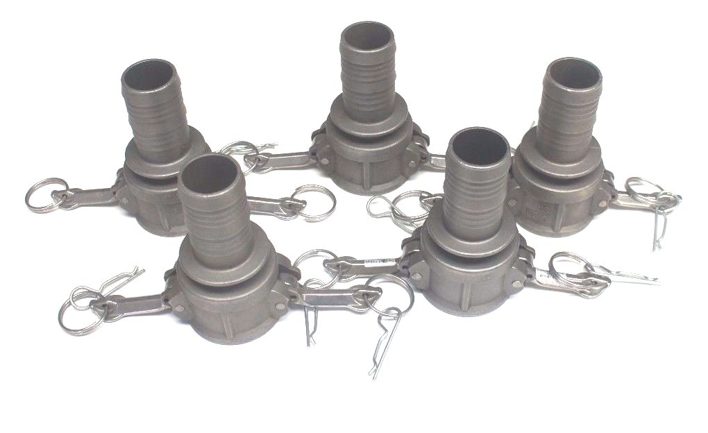 Used LOT OF 5 NEW GOODYEAR C150-SS STAINLESS STEEL COUPLERS 1-1/2", C150SS