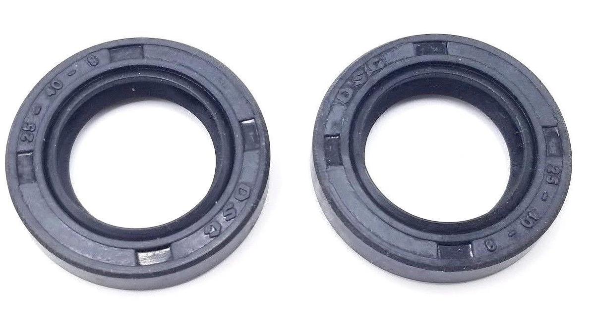 LOT OF 2 NEW GERA 050304160000-49 OIL SEALS 025X40X8