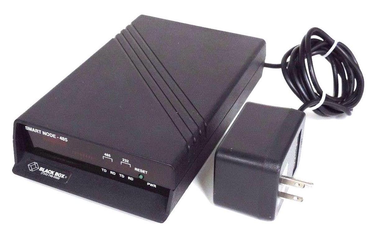 Used BLACK BOX IC150A SMART NODE 485 STANDALONE W/ JK-17701-NA TRANSFORMER 17/120VAC