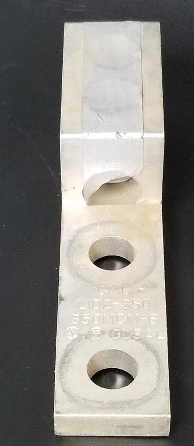 Used CMC CLEVELAND MOTION CONTROL LID2-350 TERMINAL LUG 350MCM-6, CU9AL