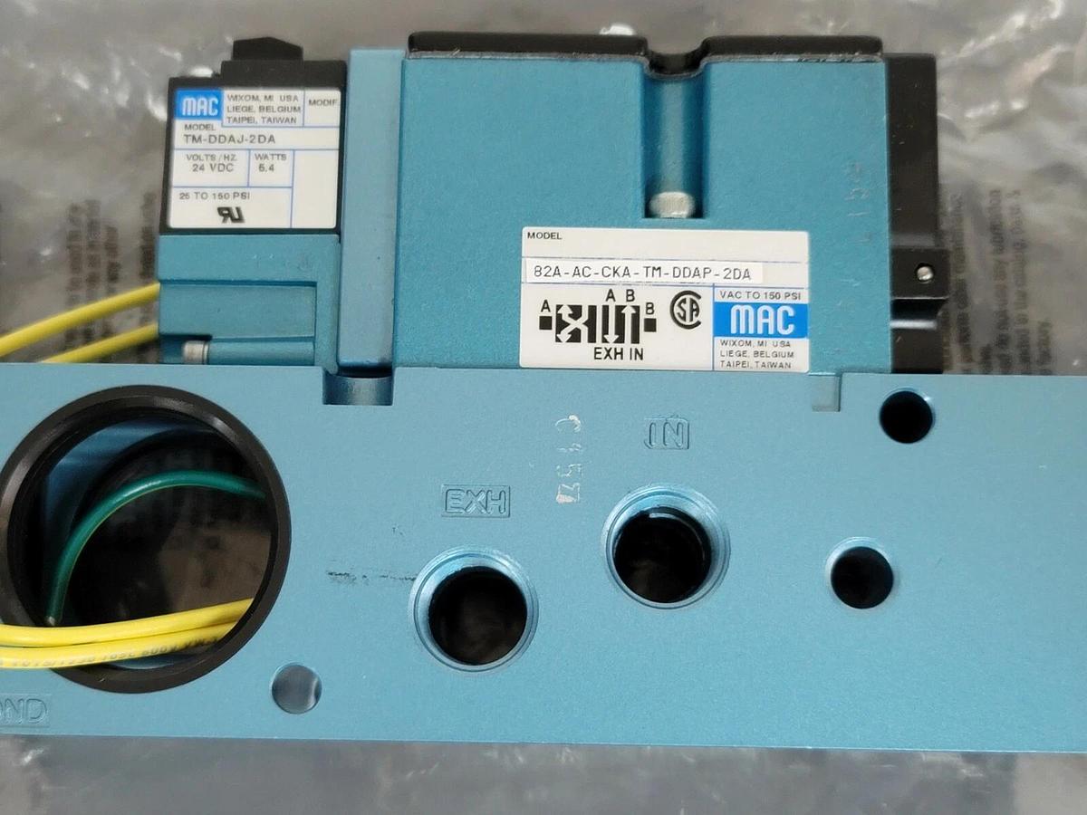 NEW MAC 82A-AC-CKA-TM-DDAP-2DA SOLENOID VALVE TM-DDAJ-2DA 24V