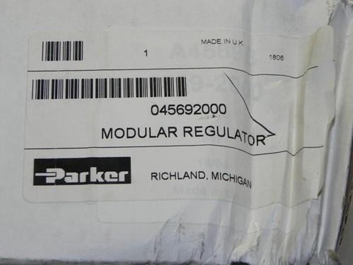NIB PARKER 045692000 MODULAR REGULATOR
