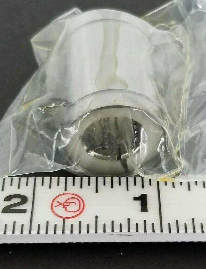 Used LOT OF 2 NIB BARDEN LINEAR BEARINGS, ~1/2" ID X 7/8" OD X 1-1/4" L