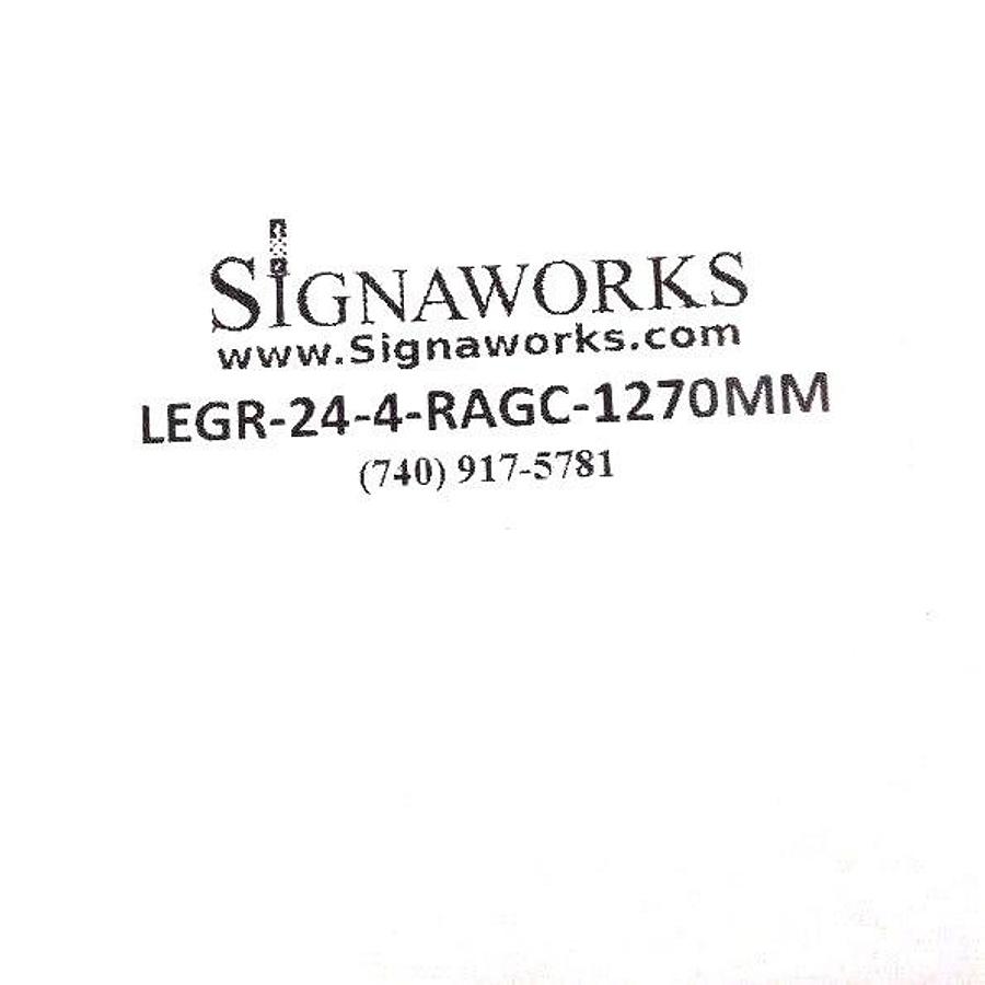 NIB SIGNAWORKS LEGR-24-4-RAGC-1270MM SIGNAL STACK LIGHT SPER-32L-24V-RYGW