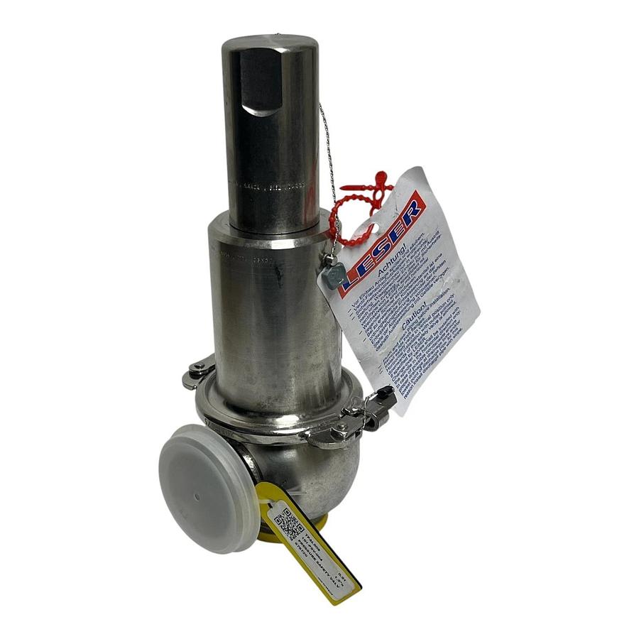 Leser Type 483 Clean Service Safety Relief Valve Art-No 4834.7712