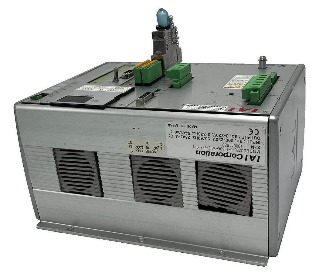 Used IAI Corporation XSEL-Q-1-60A-DV-E-EEE-0-3 Multi-Axis Controller