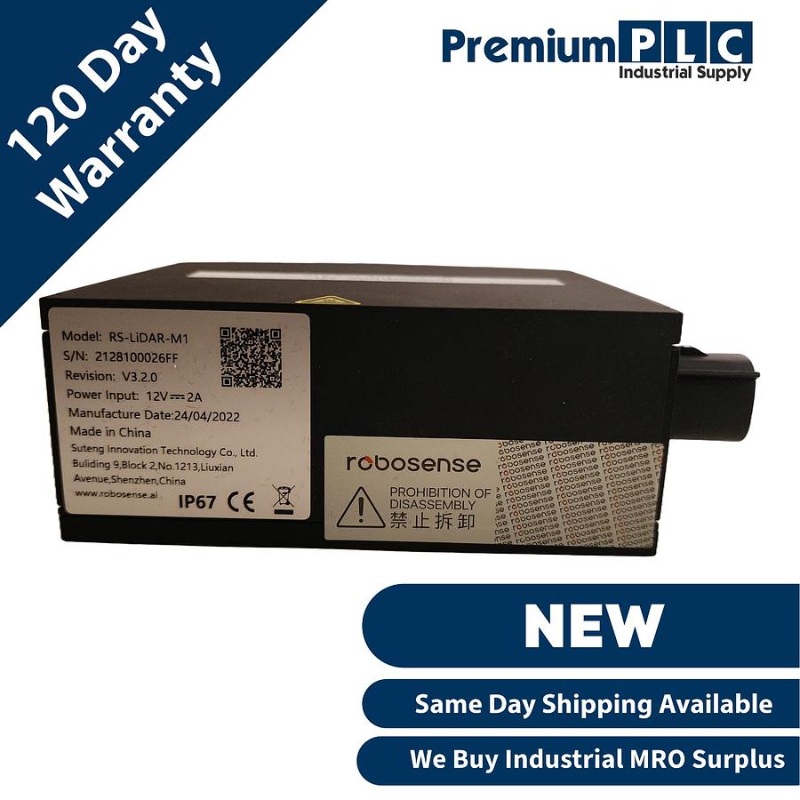Used NEW RoboSense RS-LiDAR-M1 V3.2.0 M1 AUTOMOTIVE-GRADE SOLID-STATE LiDAR SENSOR