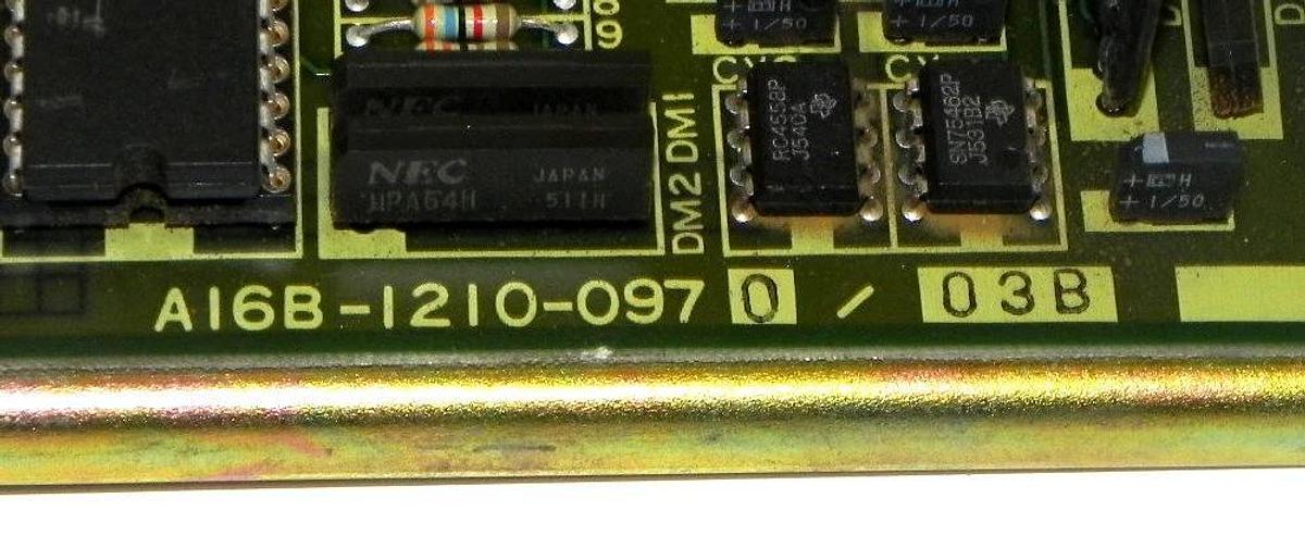 Used FANUC A16B-1210-0970/03B 3 AXIS PC CONTROL BOARD A16B1210097003B