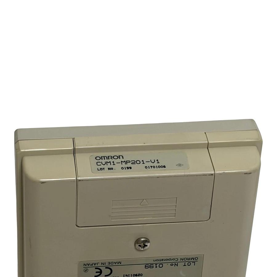 Used Omron CVM1-PRO01-E Sysmac PLC Programming Console Unit with CVM1-MP201-V1