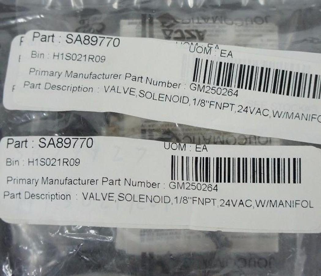 FEDEGARI ELECTROVALVE 3/2 SOLENOID VALVE GM250264, MB6-V5, 400125-081, 3530048