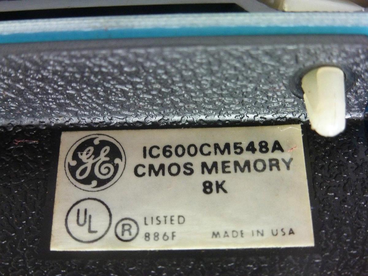 Refurbished GE FANUC IC600CM548A CMOS MEMORY MODULE 8K IC600-CM548A REPAIRED