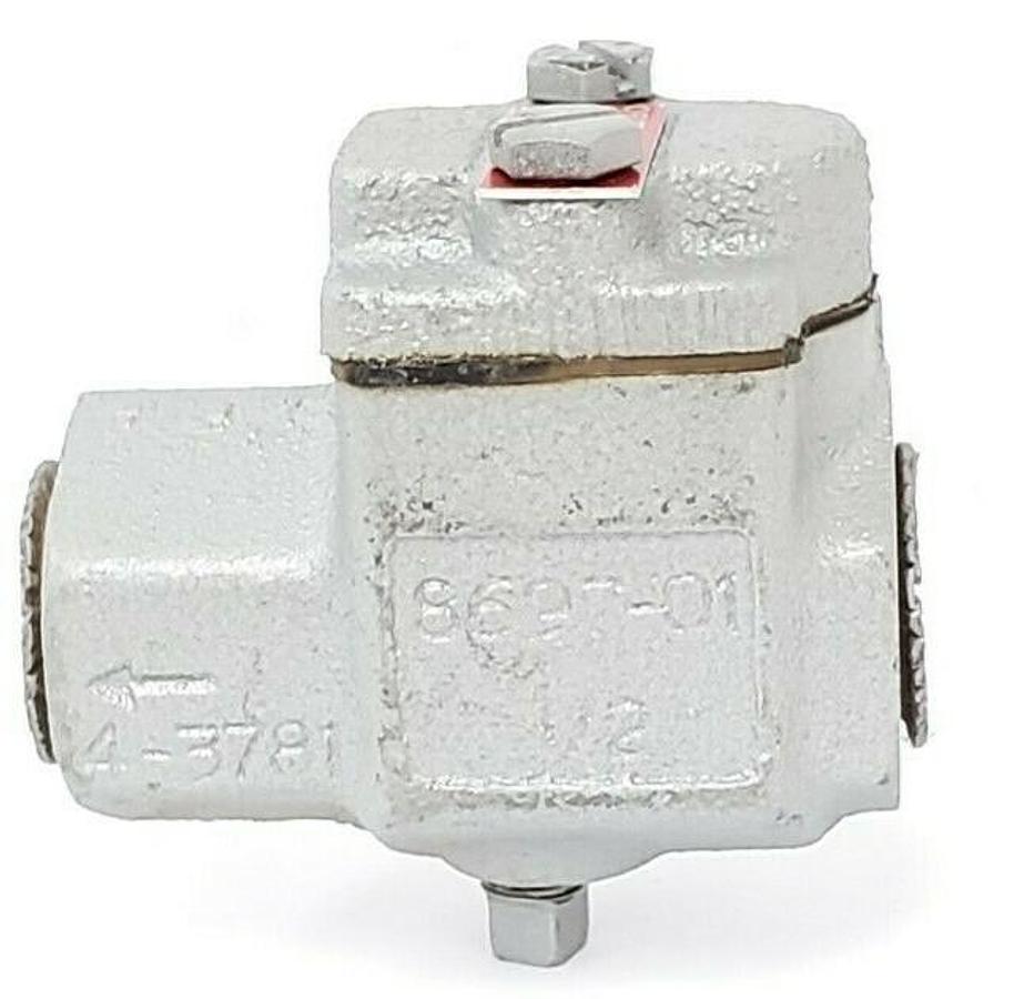Used NEW FIVES NORTH AMERICAN COMBUSTION INC. 8697-01 1/2" GAS VALVE 4-3781