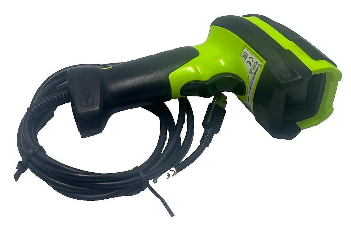 Used ZEBRA DS3608 Ultra-rugged Barcode Scanner 1D/2D W/ USB Cable CBA-U46-S07ZAR