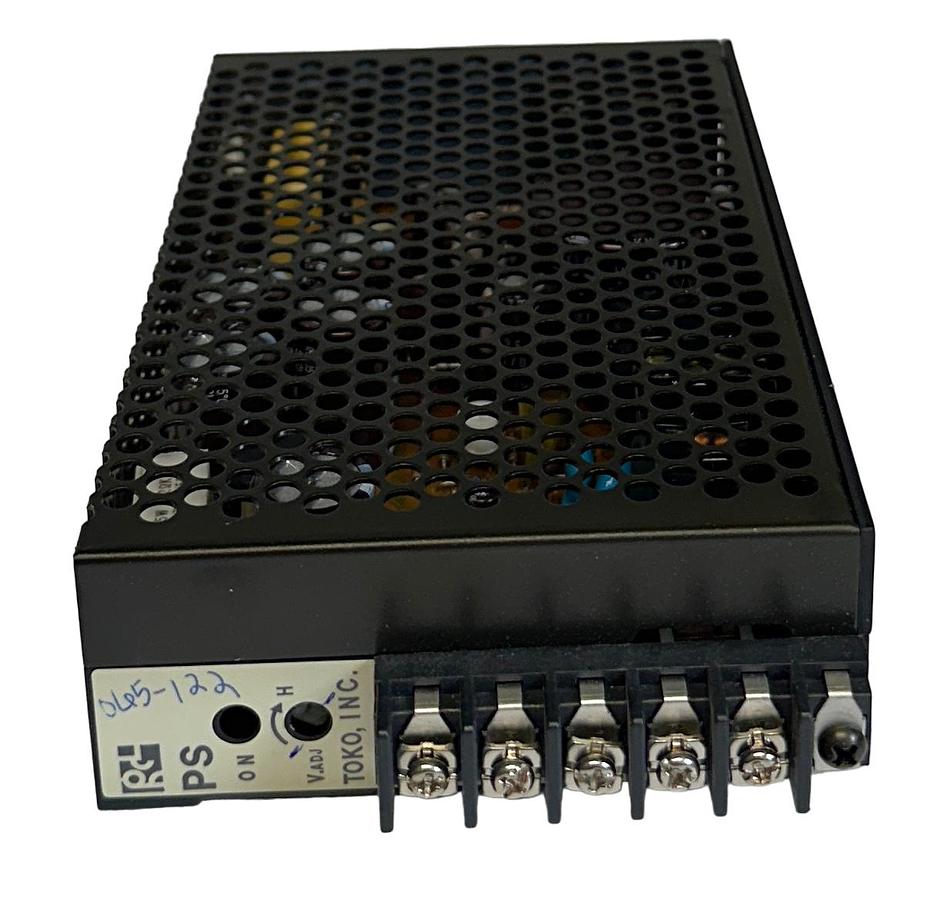 Used TOKO INC PS50-12C / PS5012C POWER SUPPLY 12V-4.2A 85-132VAC 50/60Hz 1.5A USNP