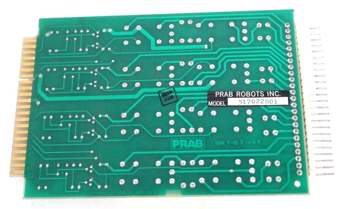 NEW PRAB ROBOT INC. MODEL: 517022B01 RELAY OUTPUT PCA BOARD R517022-00