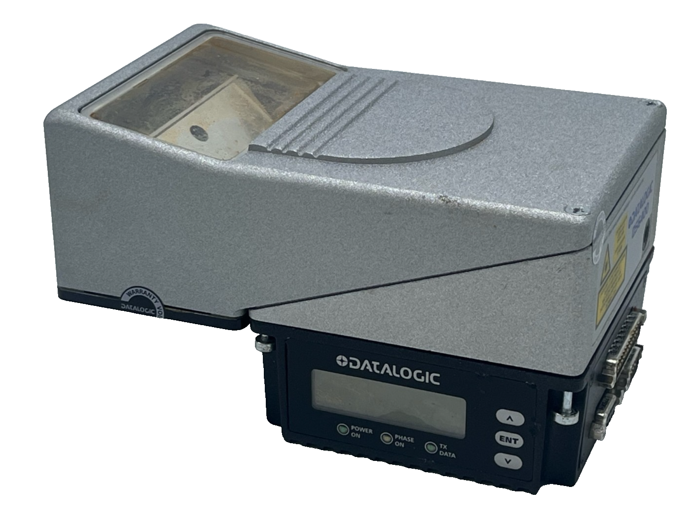 Used Datalogic DS6400-105-010 Barcode Scanner Fixed Industrial Laser *WATER DAMAGE*