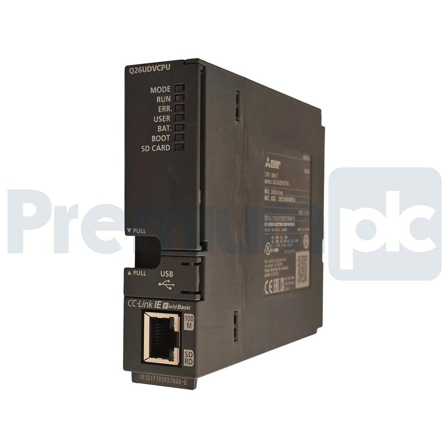 Used MITSUBISHI ELECTRIC Q26UDVCPU MELSEC-Q QnU SERIES (PLC) CPU UNIT 260kstep USPI