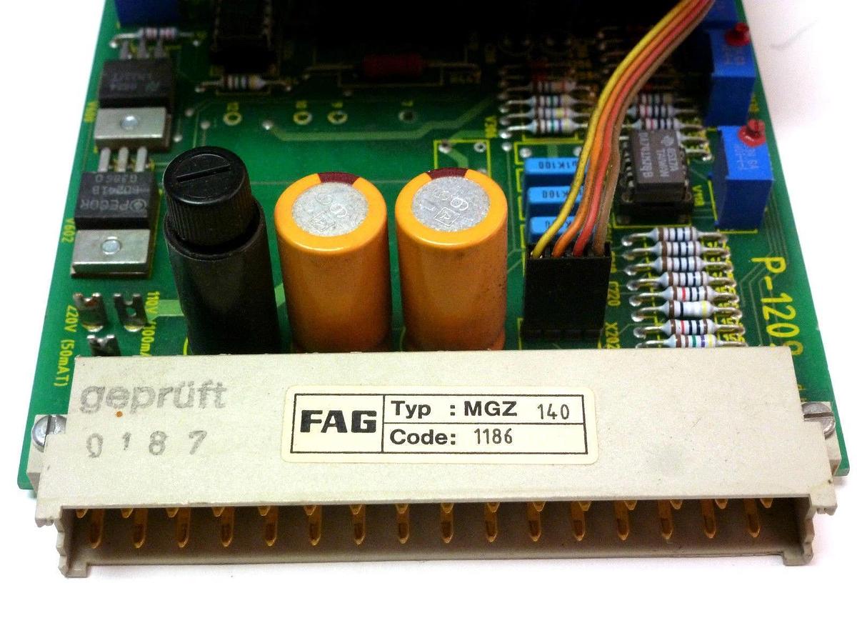 Used FAG MGZ140.555052 AMPLIFIER CARD MGZ 140 MGZ140555052