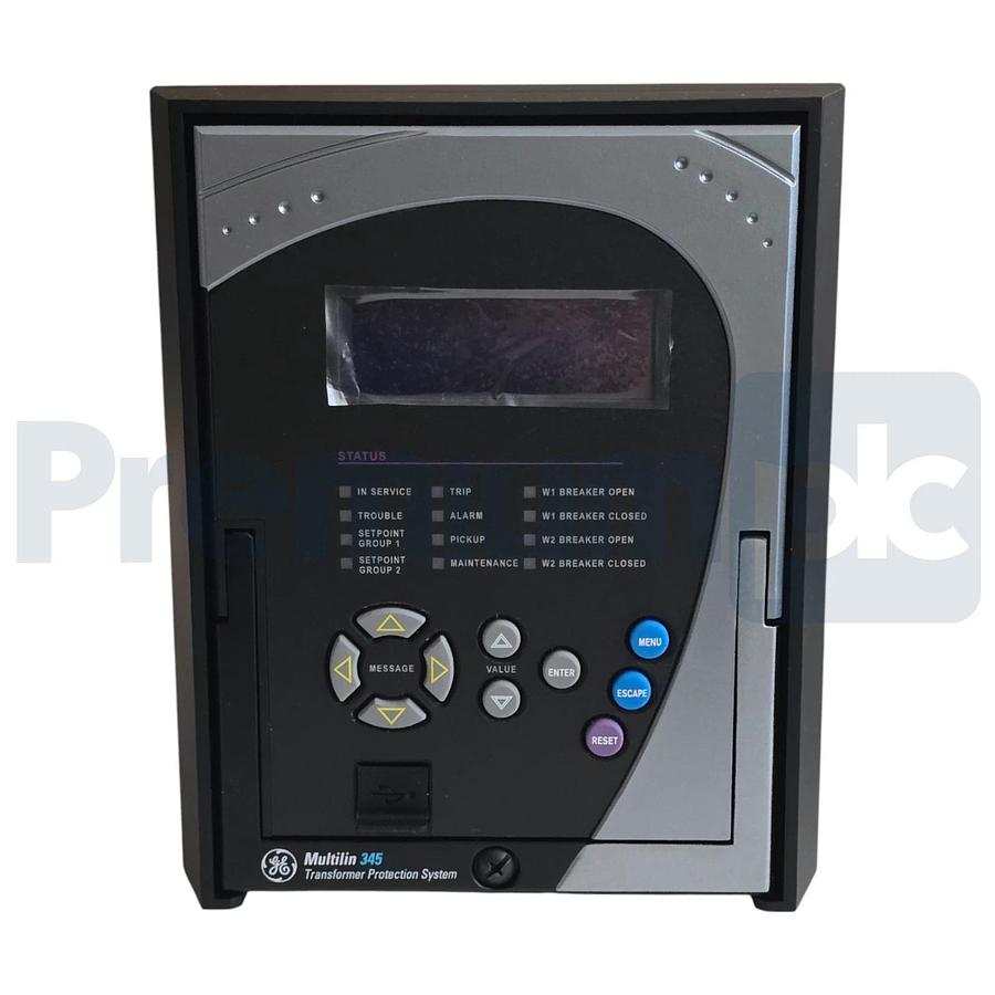 GE MULTILIN 345 TRANSFORMER PROTECTION SYSTEM RELAY 345-E-P5-G5-H-E-S-N-N-SN-D-N