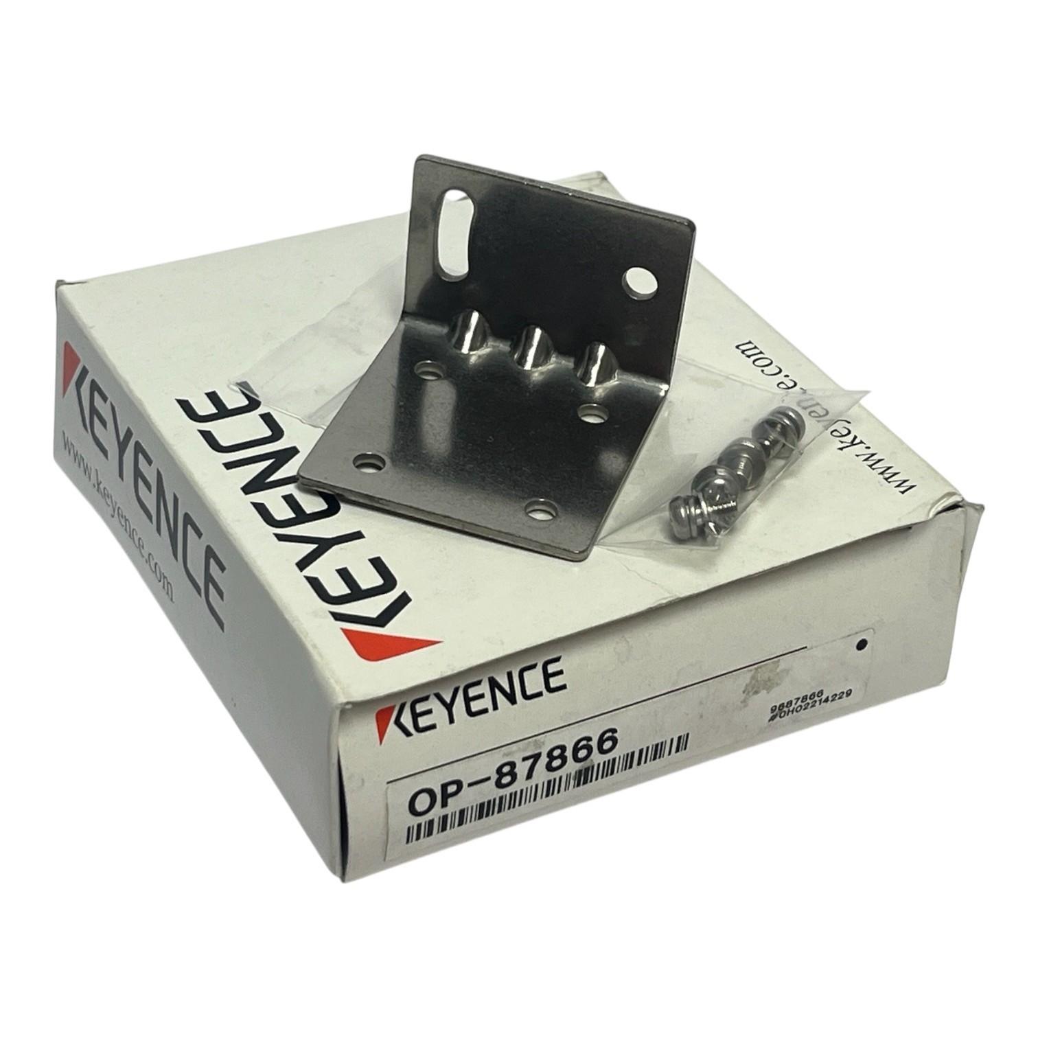 Used Keyence OP-87866 Mounting Bracket for SR-2000 / SR-1000 Series