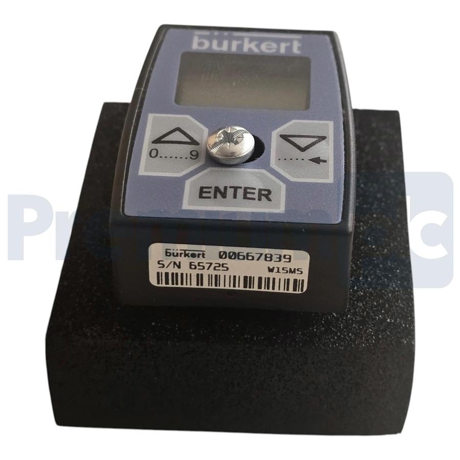 Burkert 00667839 Pluggable Display Programming Module 3-Button Terminal 8605 NEW