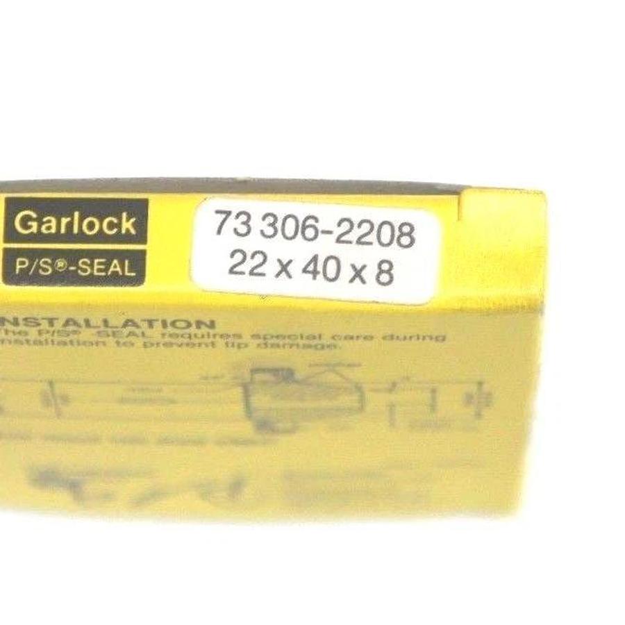 NIB GARLOCK 73306-2208 P/S-SEAL SHAFT SEAL 22 X 40 X 8 733062208