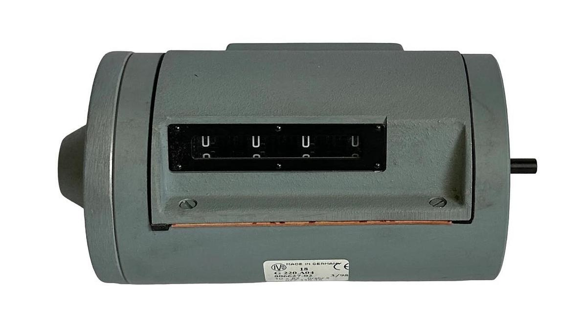 NEW IVO BAUMER G 220.A04 / 806627-02 ROTARY COUNTER 4-DIGIT NOS