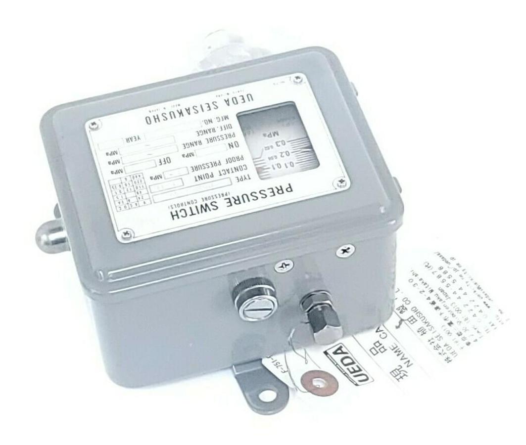 Used NEW UEDA SEISAKUSHO P5S-3-3T PRESSURE SWITCH P5S33T
