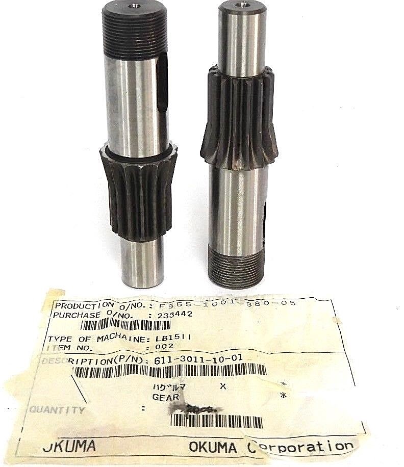 Used LOT OF 2 NEW OKUMA 611-3011-10-01 GEARS 61130111001