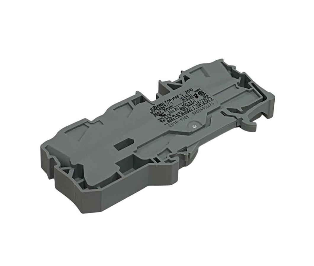 Used 25 WAGO 2010-1301 / 20101301 TOPJOB S 3-CONDUCTOR THROUGH TERMINAL BLOCKS NSMP