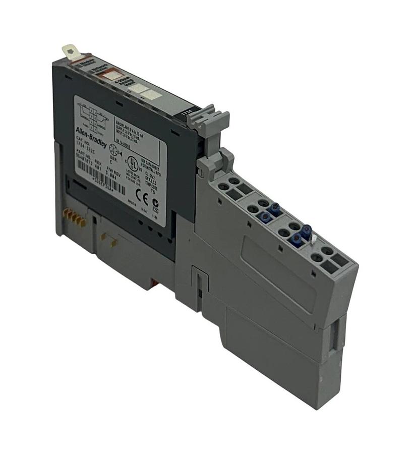 Used ALLEN BRADLEY 1734-IE2C /C POINT I/O ANALOG INPUT MODULE 4-20mA W/ 1734-MB USNP