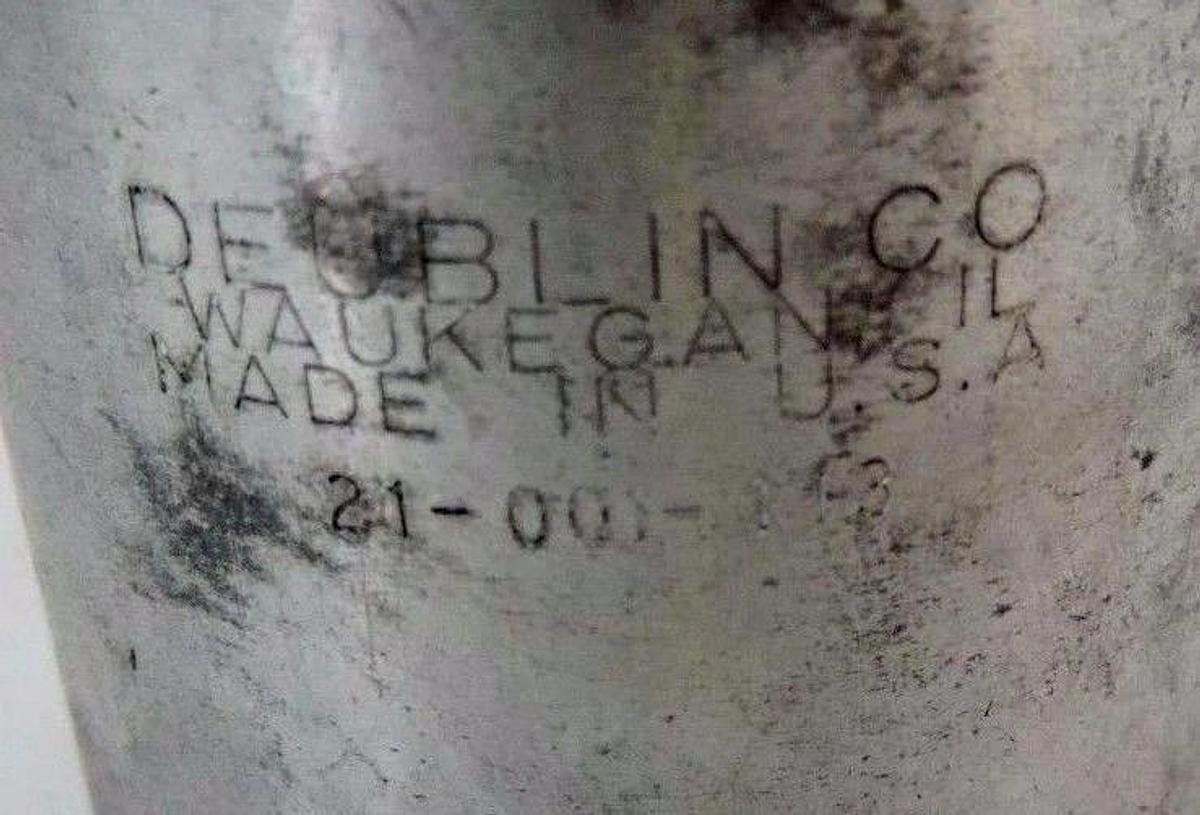 Used LOT OF 2 DEUBLIN 21-001-113 ROTOR UNIONS 3/4" 21001113