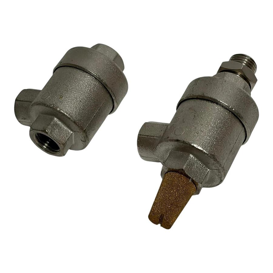 New Surplus Lot of 2 Tire Changer Bead Breaker Quick Exhaust Relief Valves 1/4"