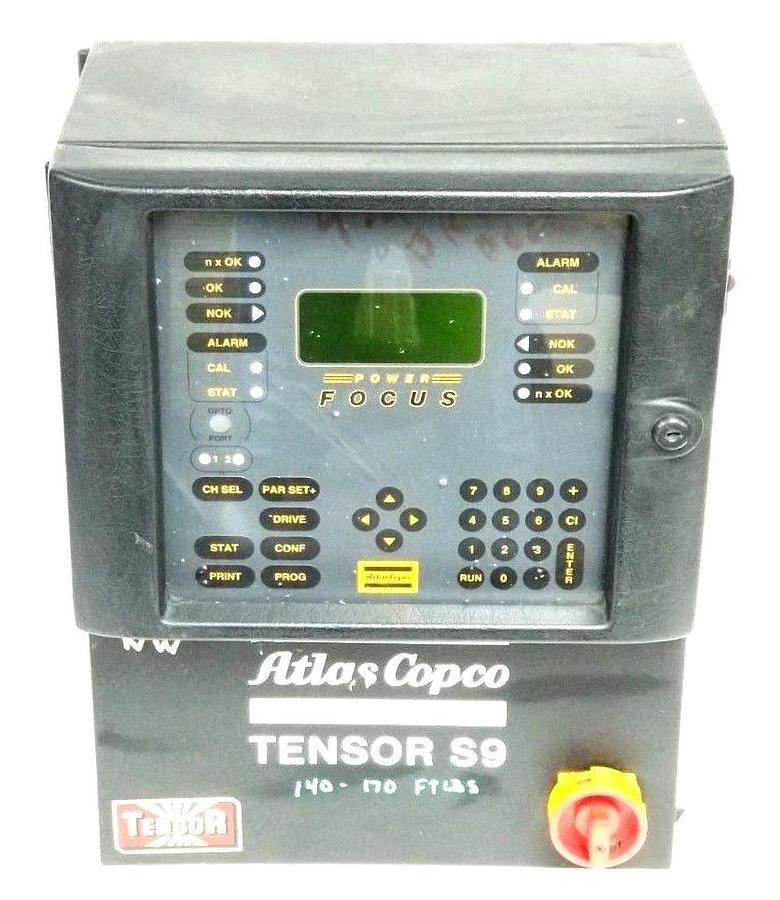 Used ATLAS COPCO POWER FOCUS TENSOR S9 CONTROLLER (HOUSING ONLY)