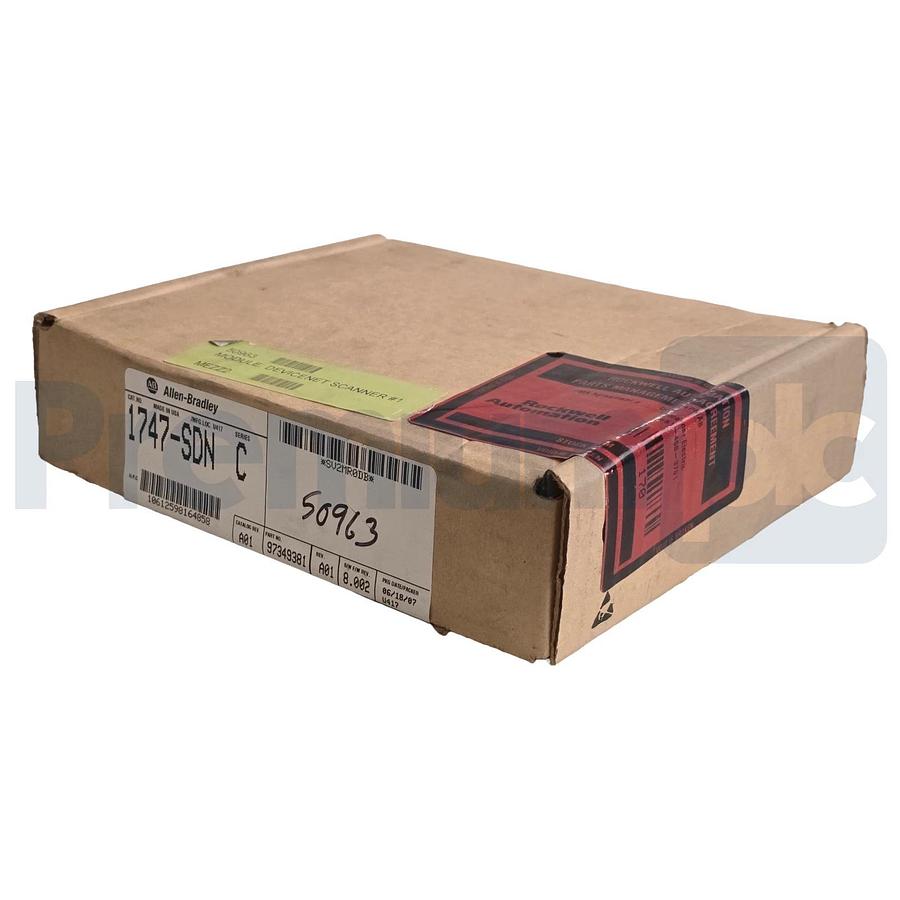 Used Allen Bradley 1747-SDN /C SLC 500 DeviceNet Scanner Module 1747SDN REV. A01 NSFS
