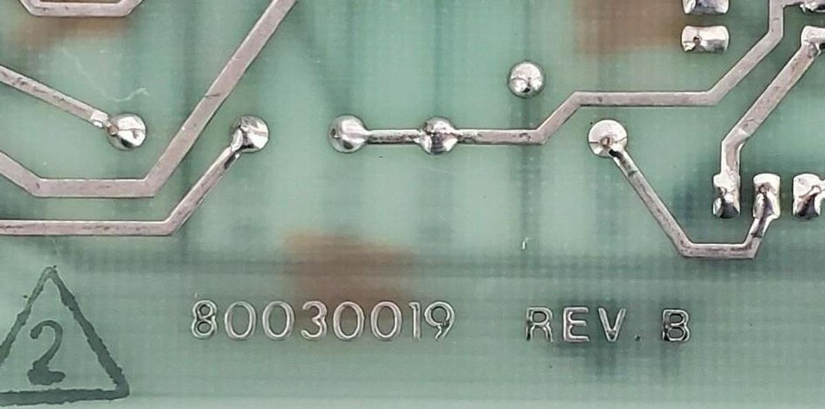 Used LEAR SIEGLER 800300211F OPACITY ASSY. 80030021-1F CIRCUIT BOARD, 80030019 REV. B