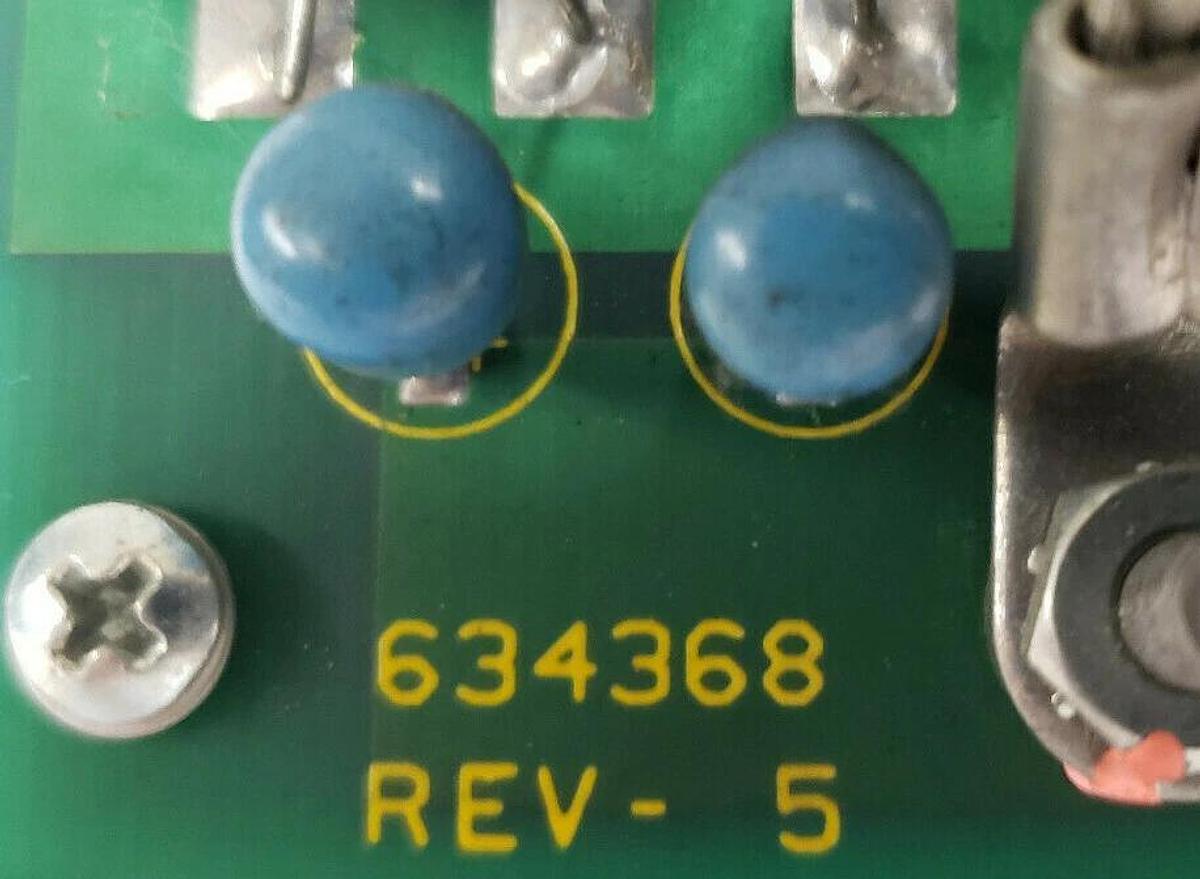 Used ALLEN BRADLEY 63457301 REV. B POWER SUPPLY DISTRIBUTION AND FILTER MODULE 634368