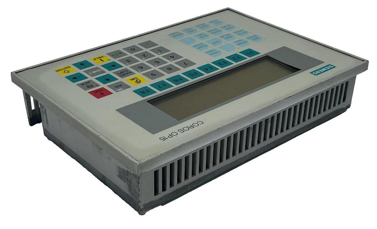 Used Siemens SIMATIC OP15-C Operator Panel HMI 6AV3515-1MA20-1AA0