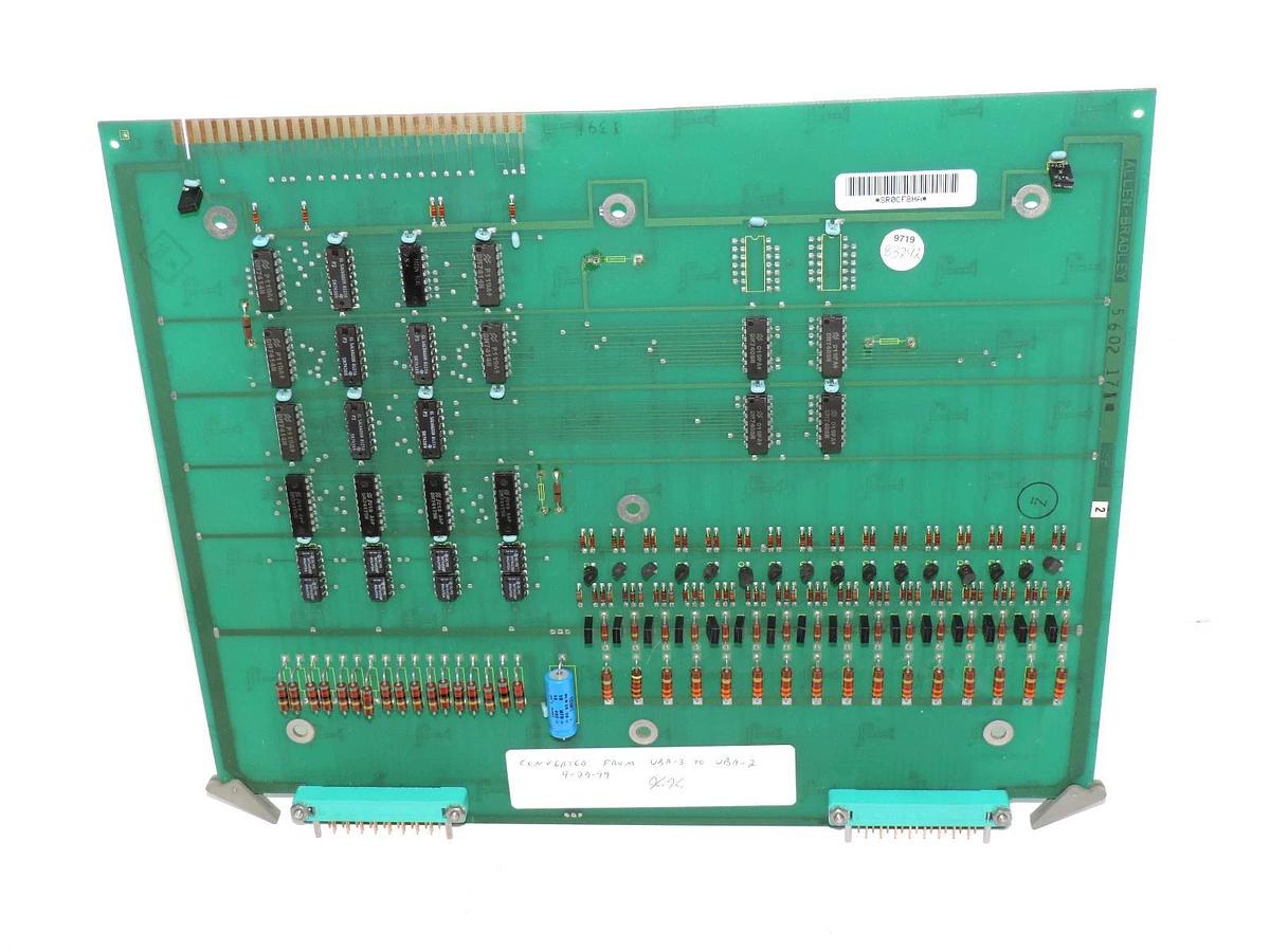 Used ALLEN BRADLEY 634275-90 PC BOARD UBA-2, 634275-REV-6