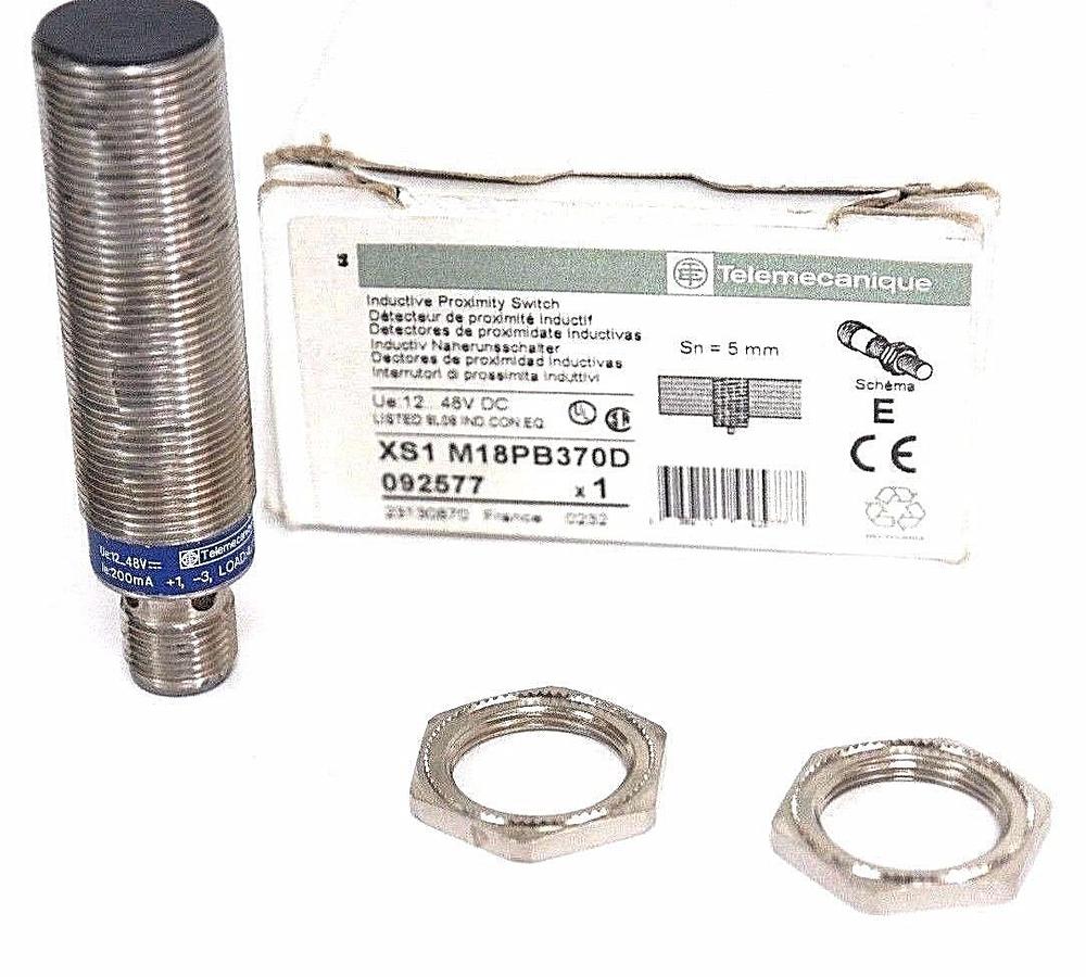 Used NIB TELEMECANIQUE XS1M18PB370D INDUCTIVE PROXIMITY SWITCH 092577, XS1-M18PB370D