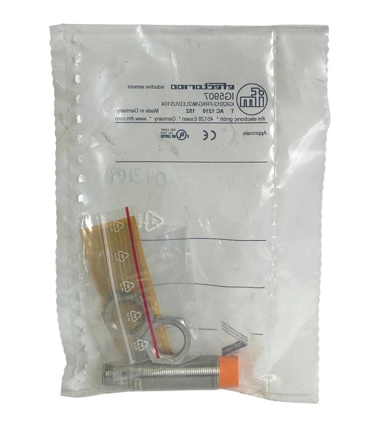 Used NEW IFM EFECTOR IGK2012-FRKG/M/2LED/US104 / IG5907 INDUCTIVE SENSOR RESISTANT